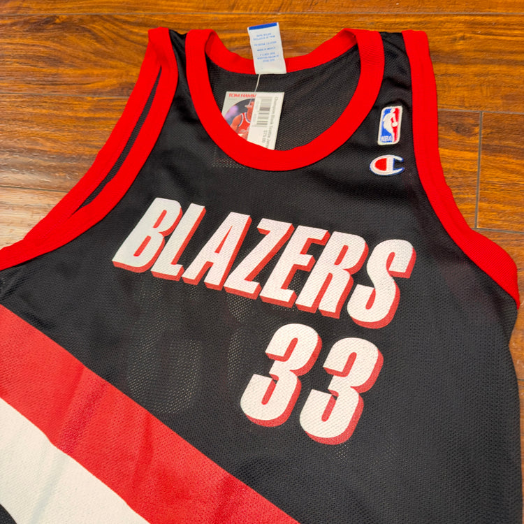 Champion Portland Trail Blazers Blank Scottie Pippen Jersey Sz M