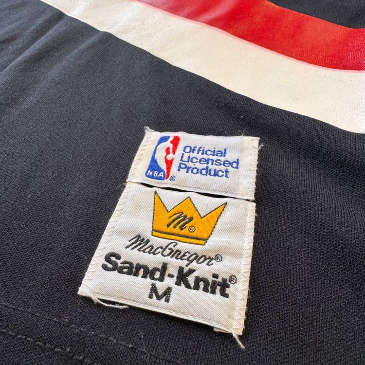 Sand-Knit 80’s Blazers Clyde Drexler Jersey Sz M