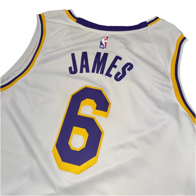 Nike Los Angeles Lakers #6 LeBron James Jersey Sz 3X