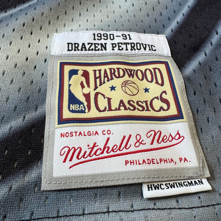 Mitchell & Ness New Jersey Nets Drazen Petrovic Jersey Sz 2X
