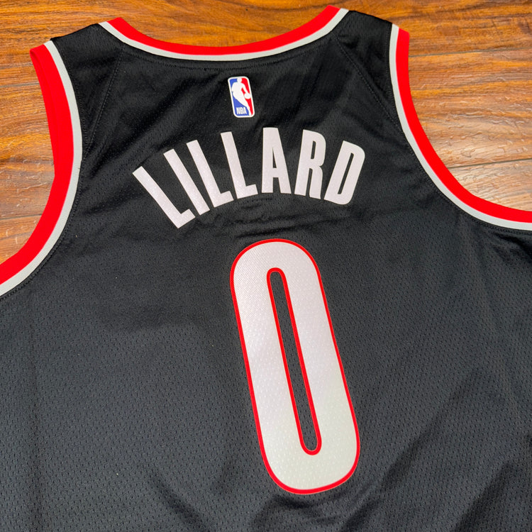 NWT Nike Portland Trail Blazers BLK Jersey Sz L