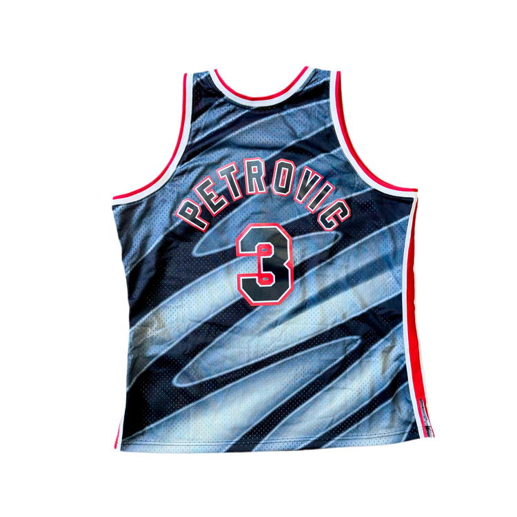 Mitchell & Ness New Jersey Nets Drazen Petrovic Jersey Sz 2X