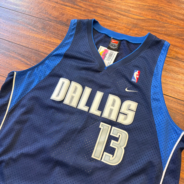 Nike 00's Dallas Steve Nash Jersey Sz L