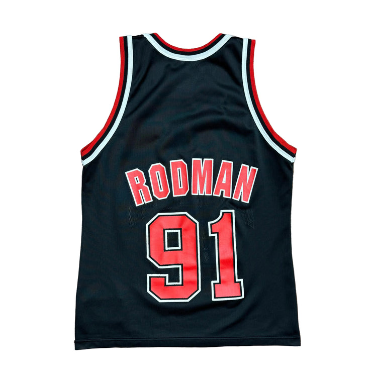 Champion 90’s Bulls Rodman Jersey Sz M