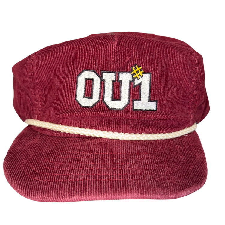 #1 Oklahoma Sooners Corduroy