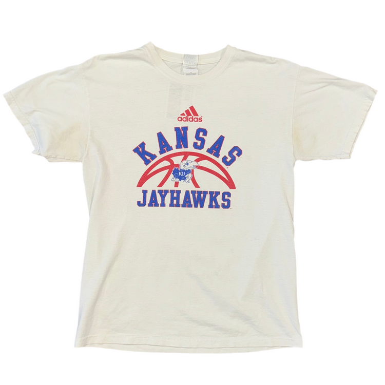 Adidas Kansas Jayhawks Tee Sz M