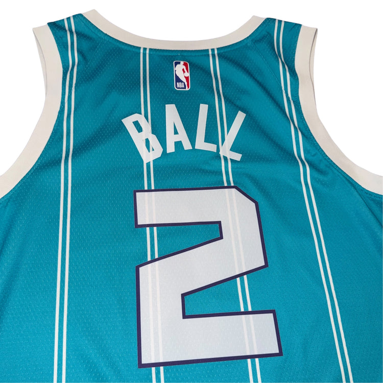 Jordan Swingman Icon Edition Charlotte Hornets LaMelo Ball Jersey Sz L