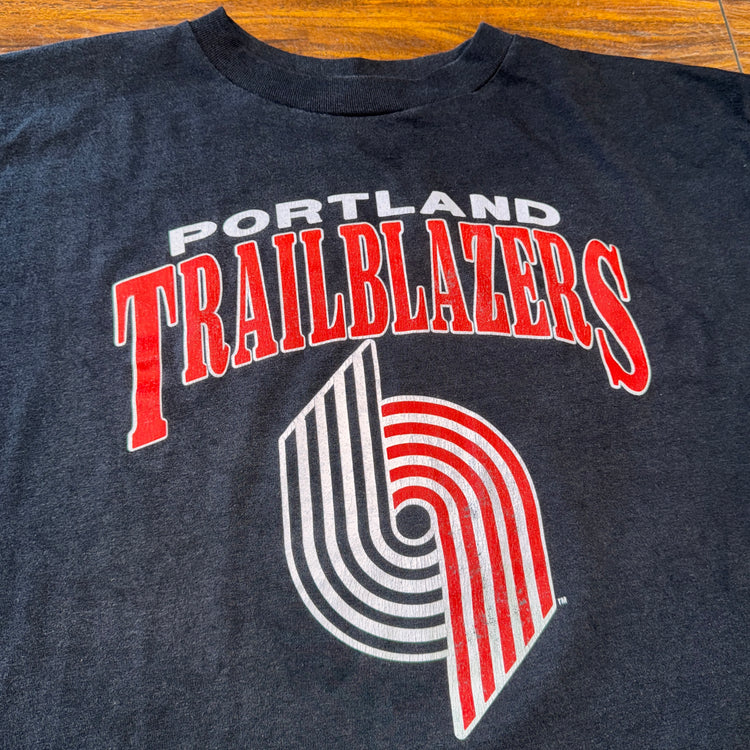 Alstyle Portland Trail Blazers Pinwheel Tee Sz 2X