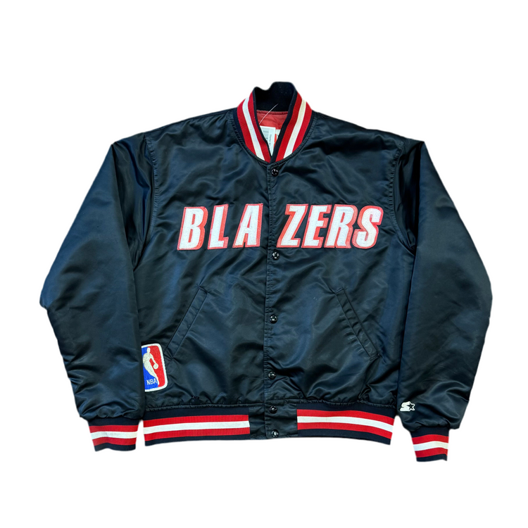 Starter 90's Blazers Satin Jacket Sz M