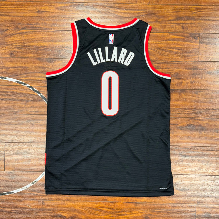 NWT Nike Portland Trail Blazers BLK Jersey Sz L