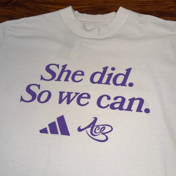 Adidas Candace Parker Accolades Tee Sz L