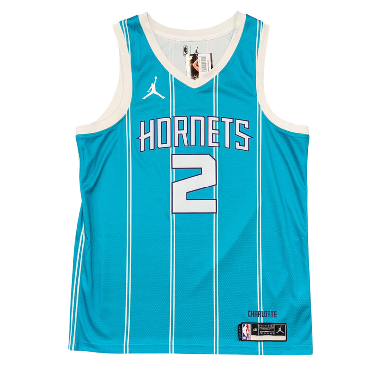 Jordan Swingman Icon Edition Charlotte Hornets LaMelo Ball Jersey Sz L
