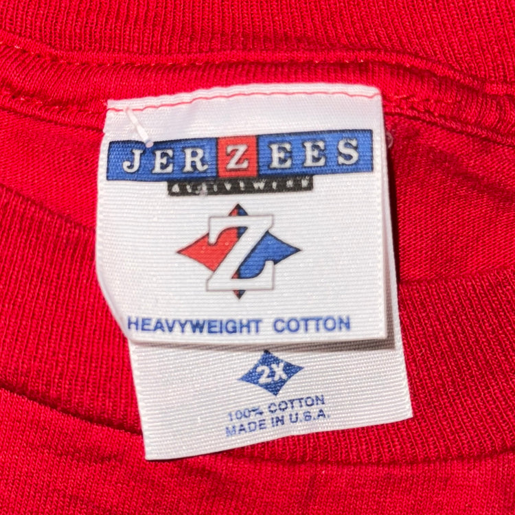 Jerzees Indiana Hoosiers Tee Sz 2X