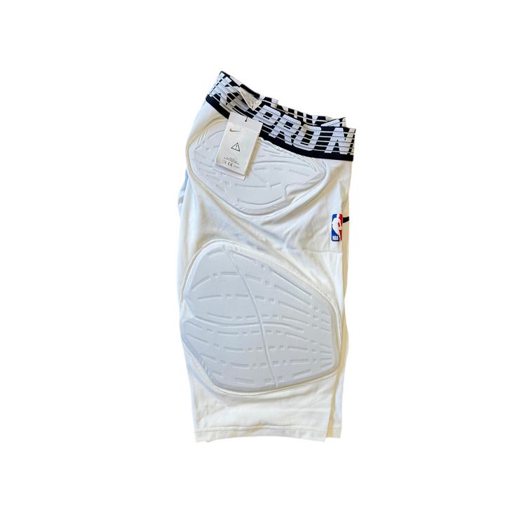 Nike Pro NBA Hyperstrong Padded White Compression Shorts Men’s Multiple Sizes
