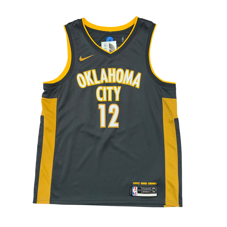 Nike Swingman 2019-20 City Edition Oklahoma City Thunder Steven Adams Jersey Sz XL