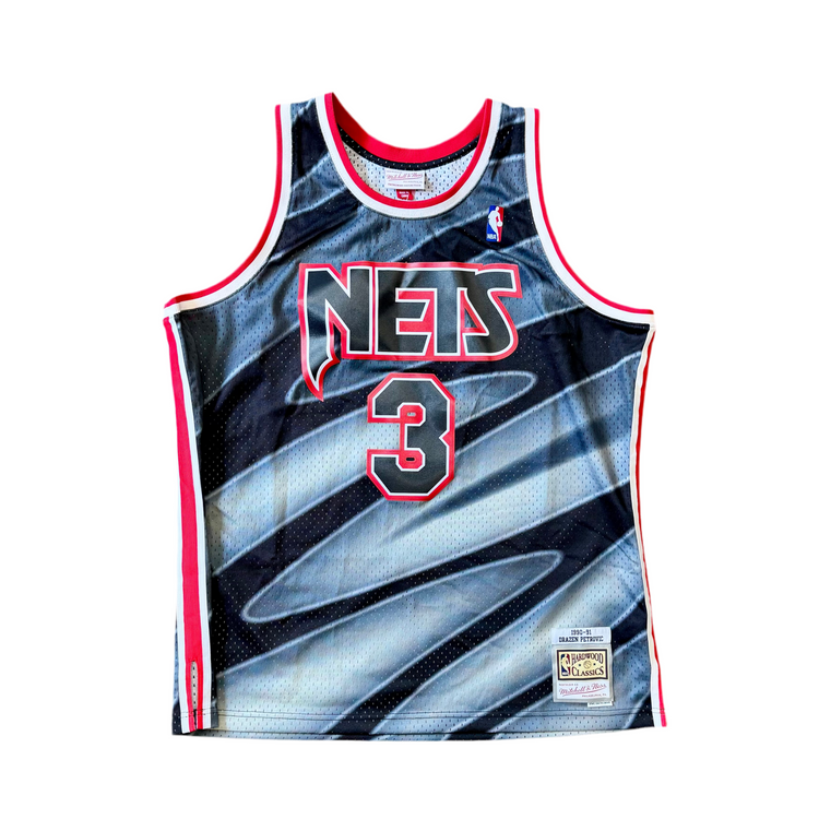 Mitchell & Ness New Jersey Nets Drazen Petrovic Jersey Sz 2X