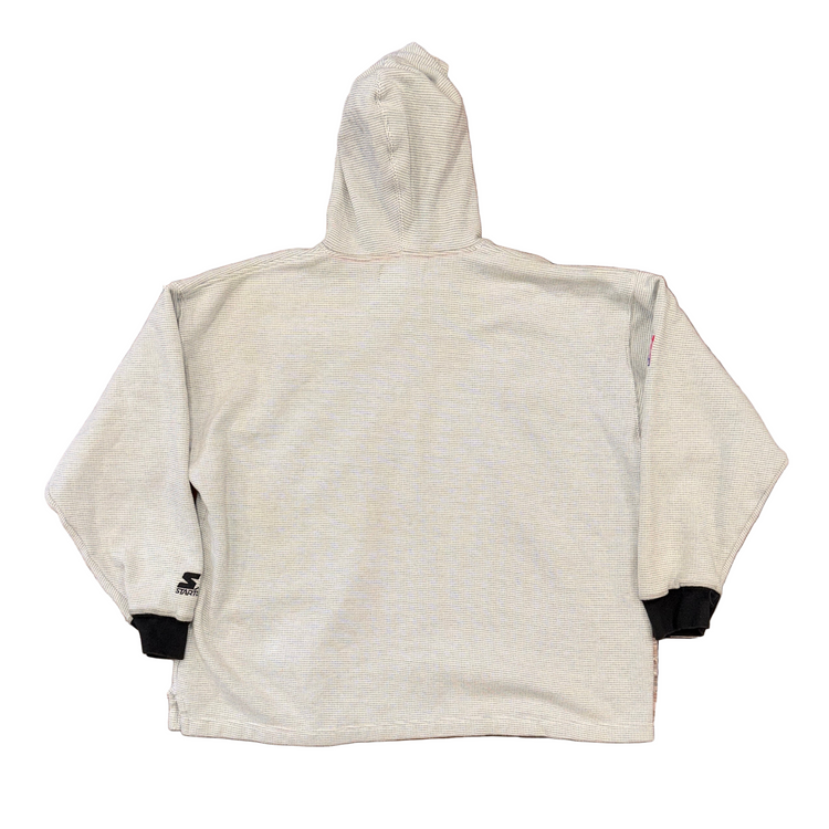 Starter 90's Chicago Bulls Ash Grey Hoodie Sz 2X