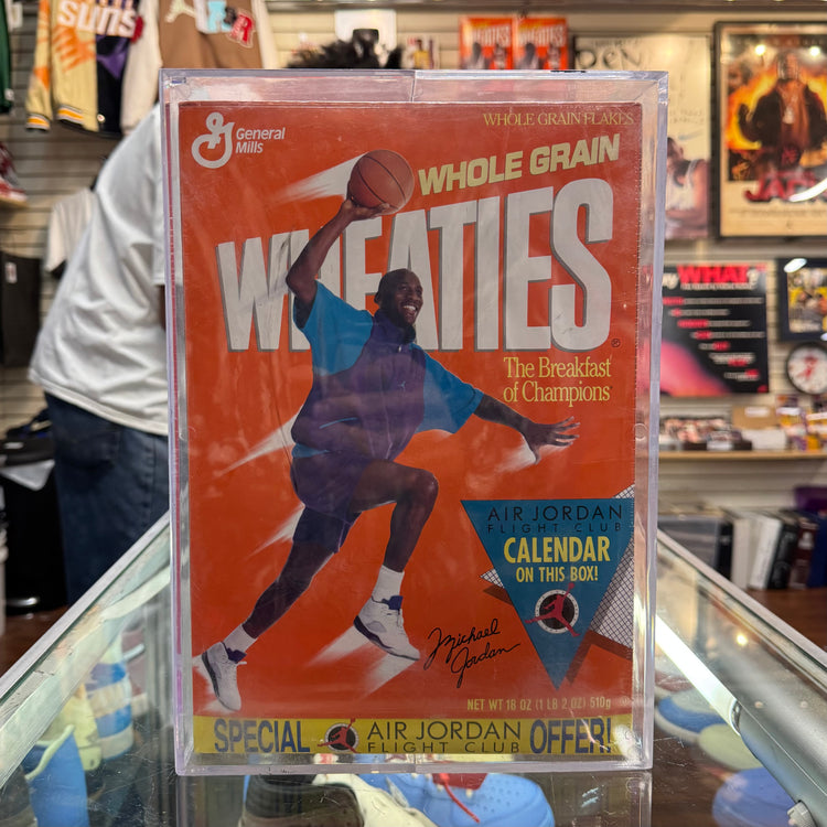 Unopened Wheaties 1991 Jordan Cereal Box