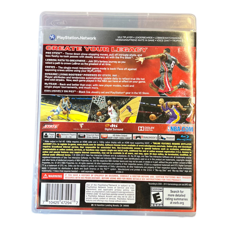 PS3 NBA 2K14