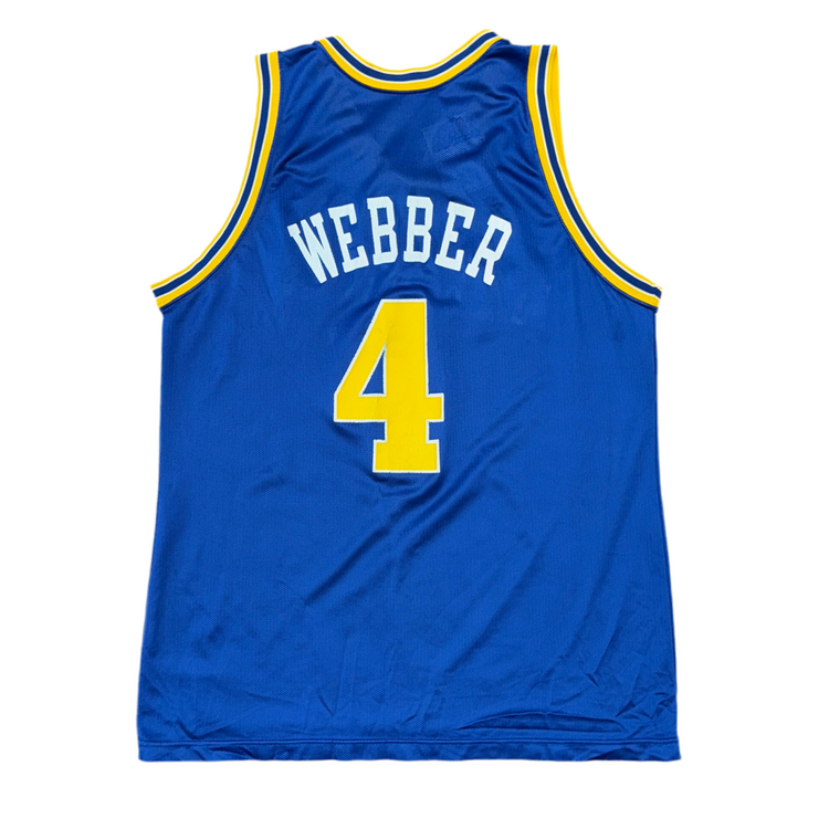 Champion Golden State Warriors Chris Weber Jersey Sz XL