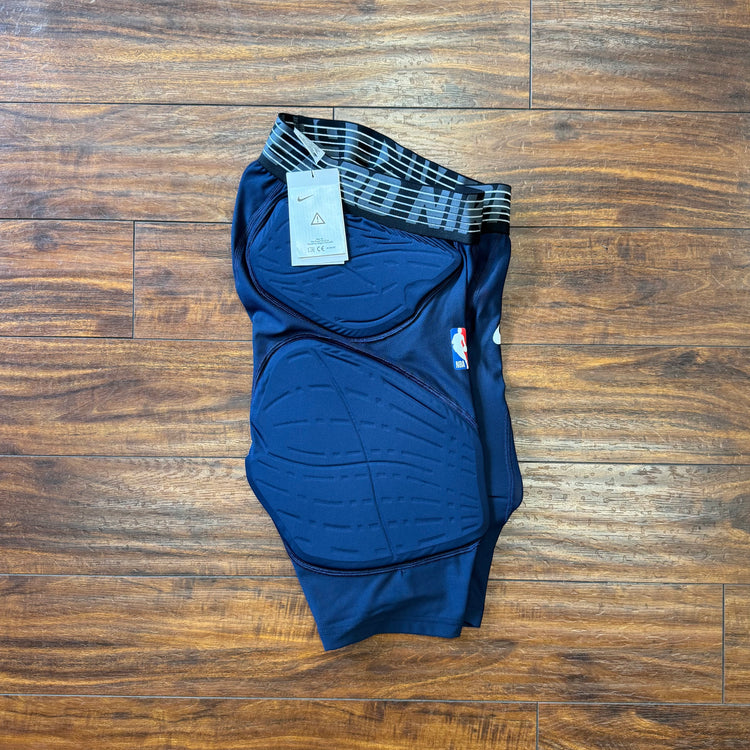 Nike Pro NBA Hyperstrong Padded Navy Compression Shorts Men’s Multiple Sizes