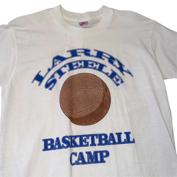 Nike 90's Larry Steele Basketball Camp Tee Sz S