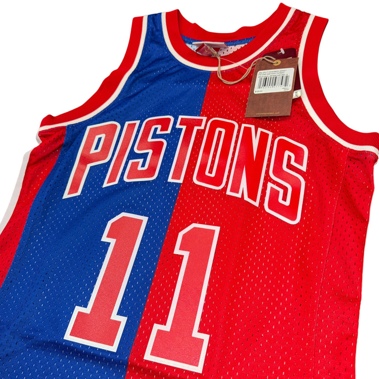 NWT Mitchell & Ness Detroit Pistons Isiah Thomas Jersey Sz S