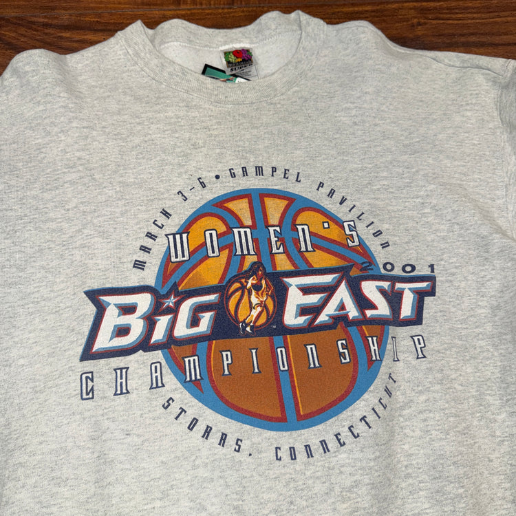 2001 Big East Women's Champs Crew Sz L
