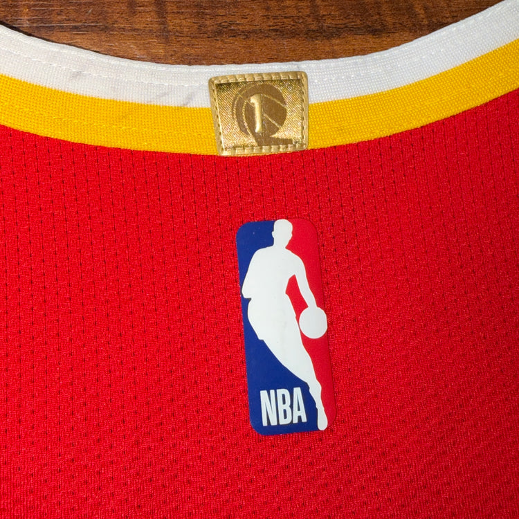 Nike Game Worn Authentic Icon Edition Atlanta Hawks Caris Levert Jersey Sz L +4 Length