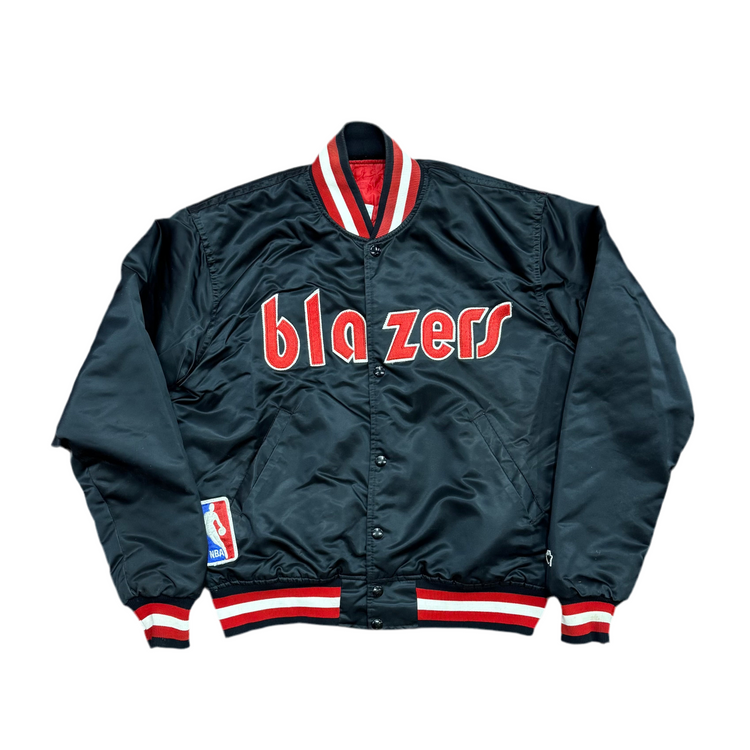 Starter 80's Blazers Satin Jacket Sz M