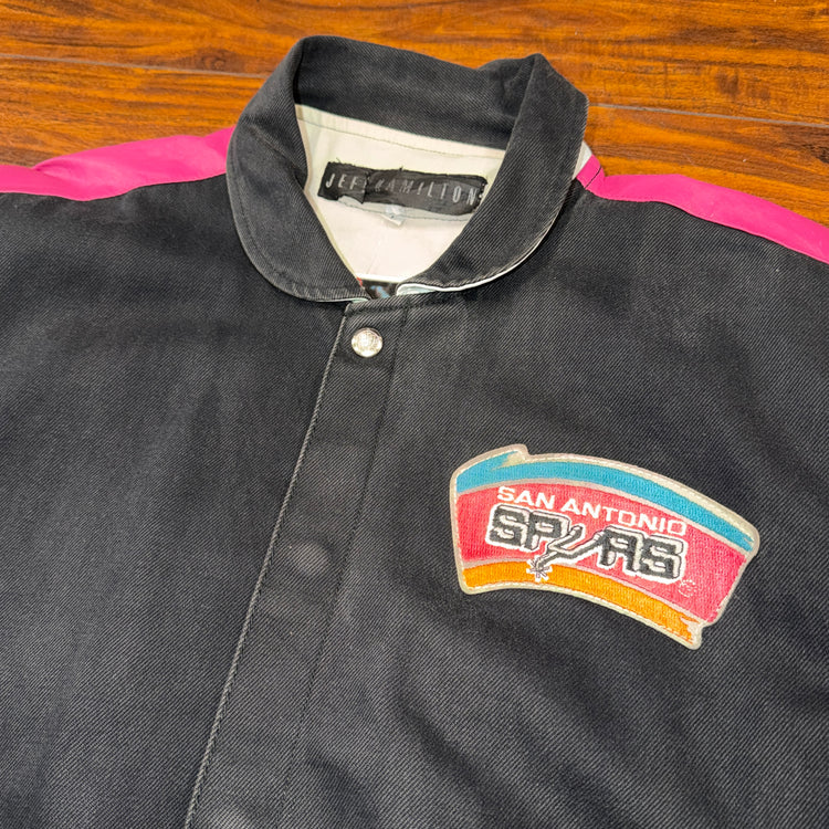 Jeff Hamilton San Antonio Spurs Fiesta Jacket Sz L
