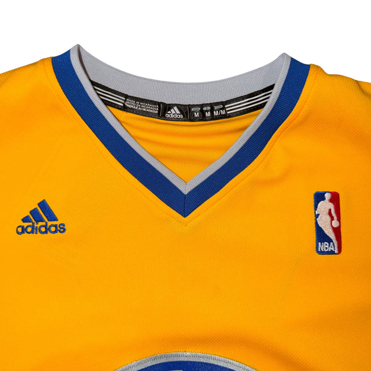 Adidas Golden State Warriors Stephen Curry 2013 Christmas Sleeved Jersey Sz M