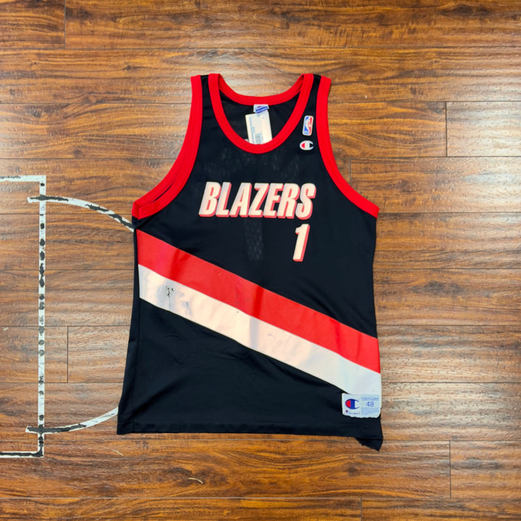 Champion Portland Trail Blazers Derek Anderson Jersey Sz XL