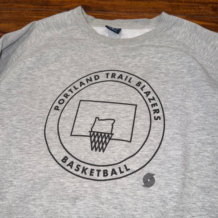 Trail Blazers Basketball Crew Sz XL