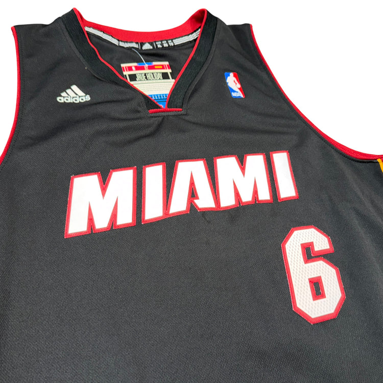 Adidas Miami Heat Miami Heat Lebron James Away Jersey Sz XL