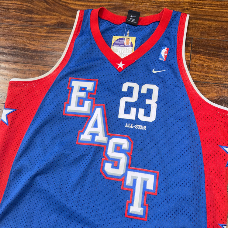 Nike 2004 NBA East All Star LeBron James Jersey Sz L