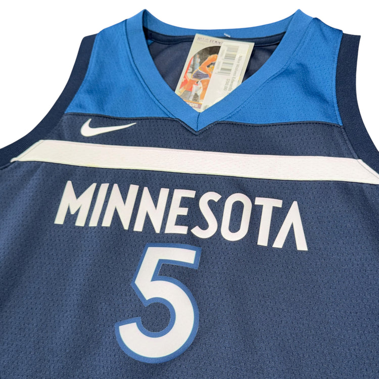 Nike Swingman Icon Edition Minnesota Timberwolves Anthony Edwards Jersey Sz YL