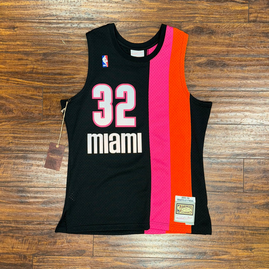 NWT M&N Miami Heat Shaquille O’Neal Jersey Sz M