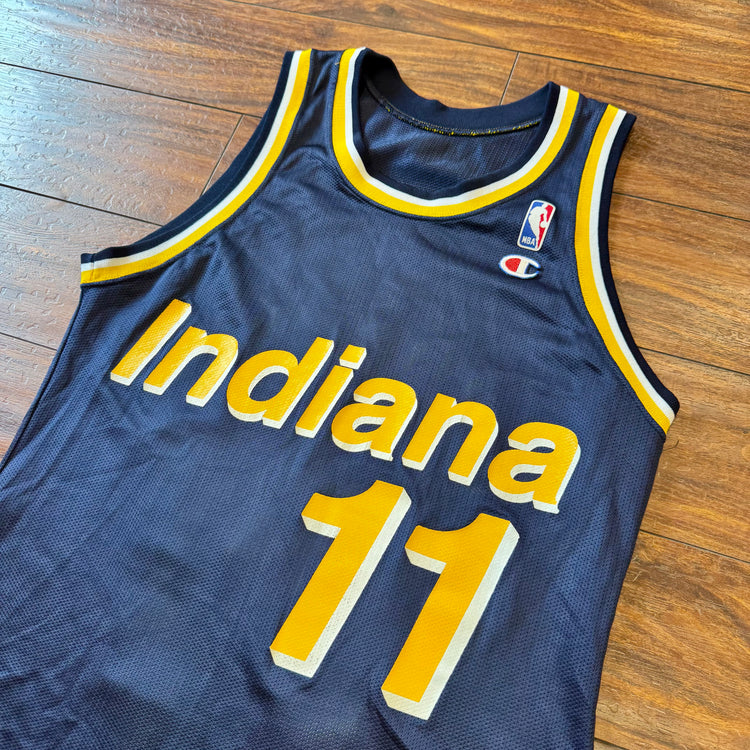 Champion 90's Indiana Pacers Detlef Schrempf Jersey Sz S