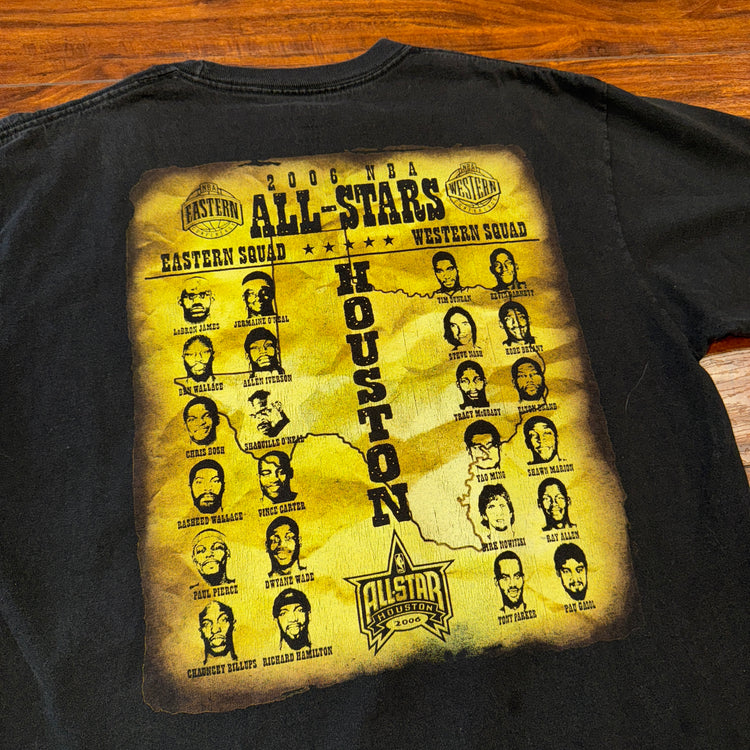 Reebok 2006 Houston NBA All Star Game Tee Sz L