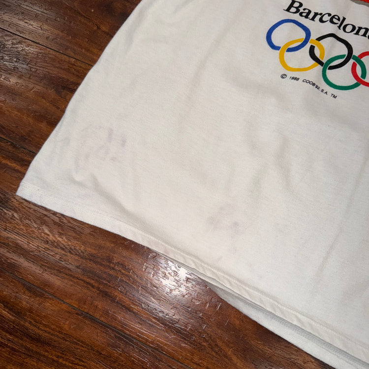 1992 Barcelona Olympics Tee Sz L