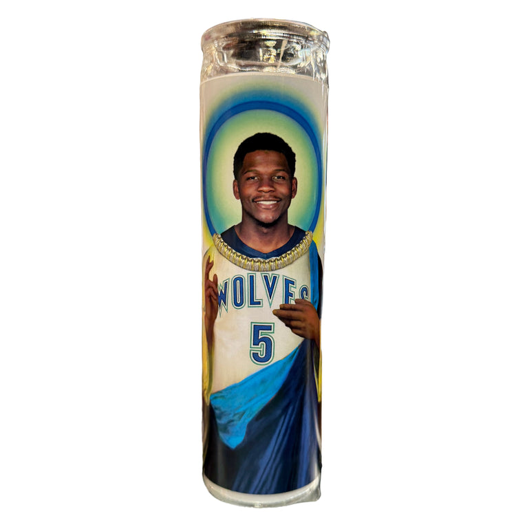 Flix Wix Minnesota Timberwolves Anthony Edwards Candles