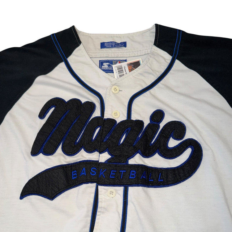 Starter 90’s Orlando Magic Baseball Jersey Sz L