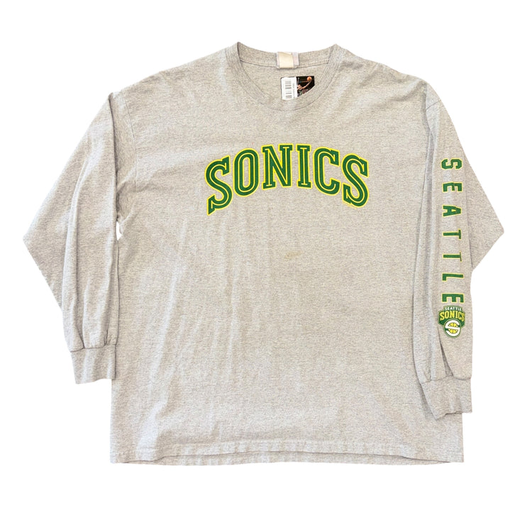 NBA 00’s NBA Seattle SuperSonics Long Sleeve Sz 2X