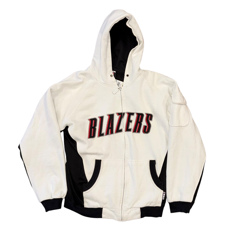 UNK Portland Trail Blazers Jacket White Sz M