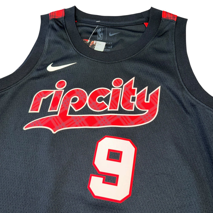 Nike Swingman Portland Trail Blazers City Jerami Grant Jersey Sz YM