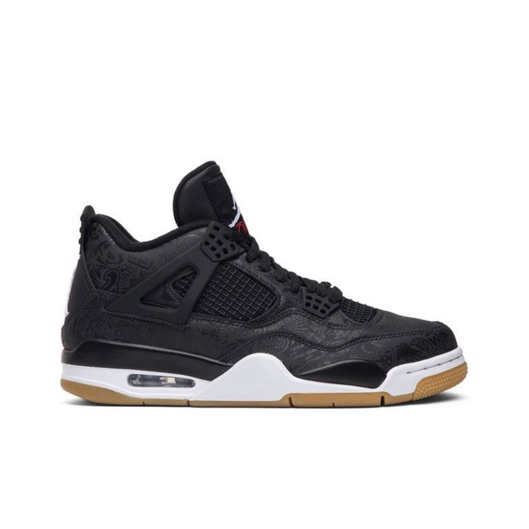 DS Jordan 4 Laser Black Gum Men’s 8.5