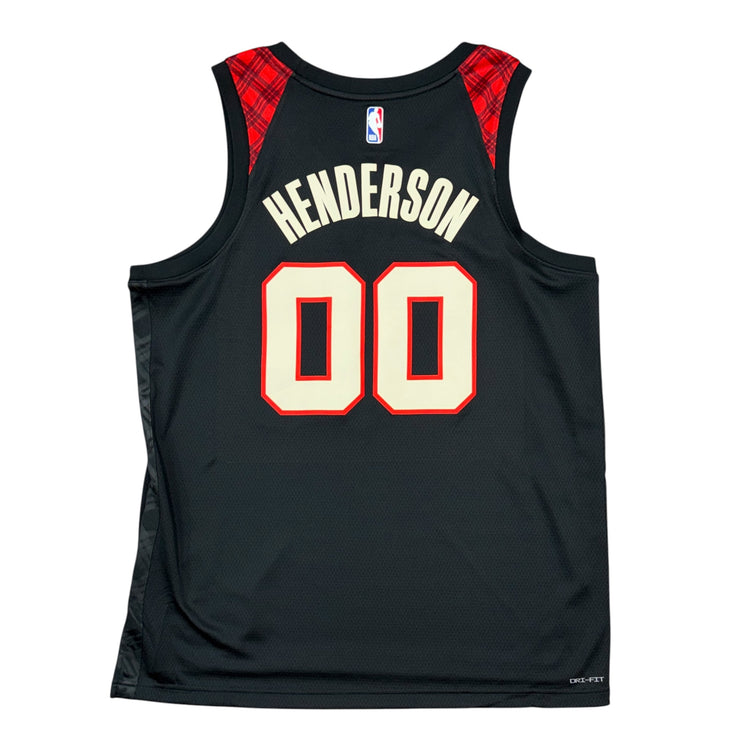 NWT Nike Swingman 2023-24 City Edition Portland Trail Blazers Scoot Henderson Jersey Sz XL