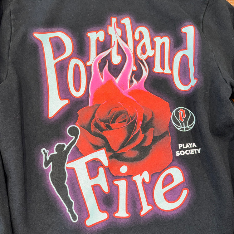 Playa Society Portland Fire Hoodie Sz L