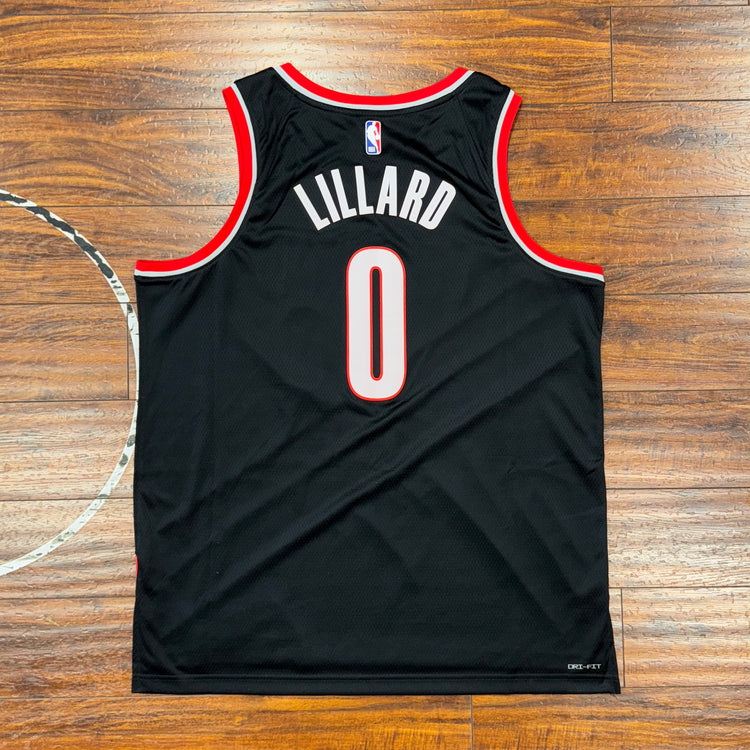Nike Portland Trail Blazers Damian Lillard Jersey Sz XL